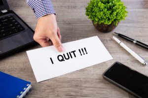 Quitting your job